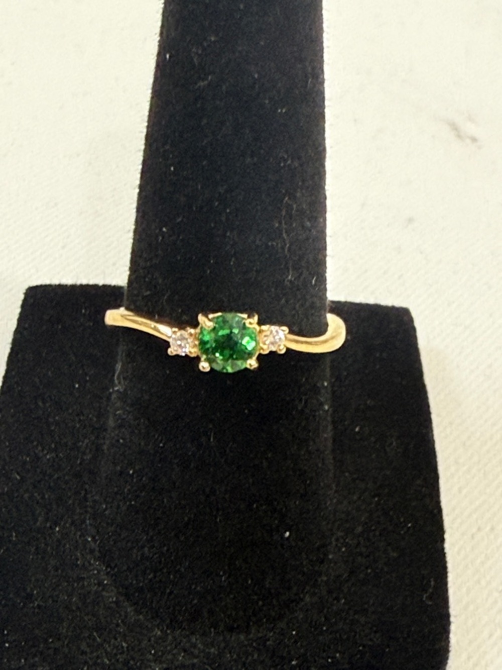 Tsavorite Garnet Ring